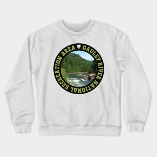 Gauley River National Recreation Area circle Crewneck Sweatshirt